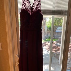 Kennedy Blue bridesmaids dress Iris - Bordeaux